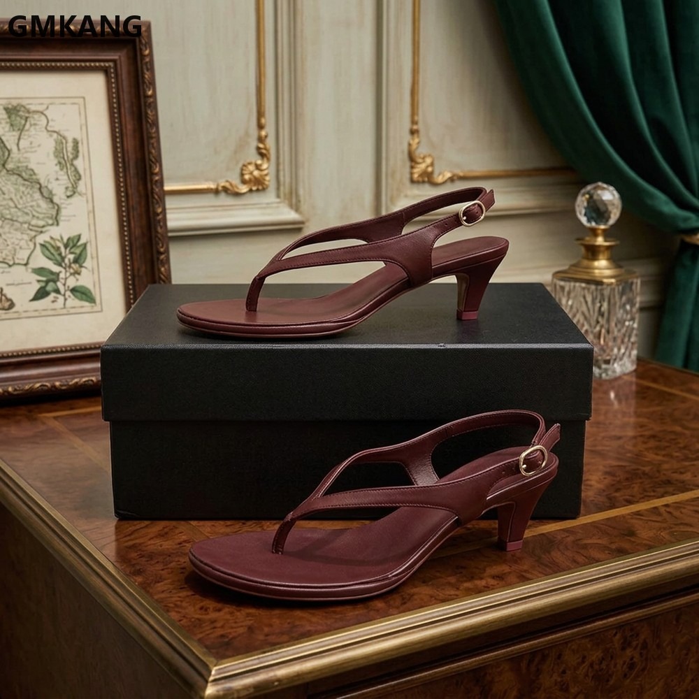Women'S Shoes Kitten Heels - 女性用 V 字型つま先フロントレスプラットフォームキトゥンヒールサンダル、オープントゥスリッポンサマーシューズ、ミニマリストチャンキーヒールドレス