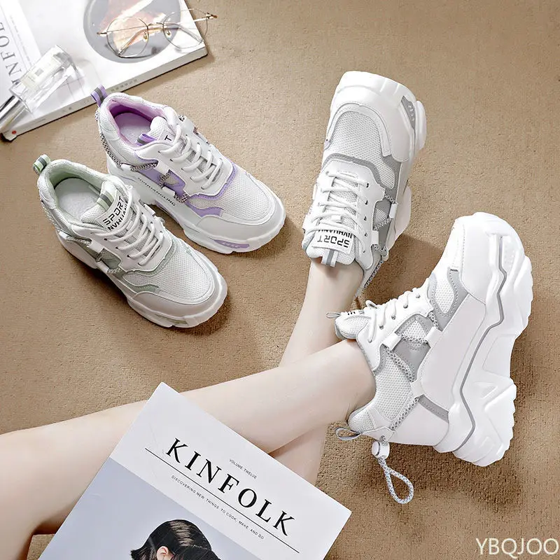 Women Shoes Size Chart - 小さめサイズ 春秋のおしゃれな厚底身長アップレディースシューズ 多用途カジュアルで快適なダッドシューズ