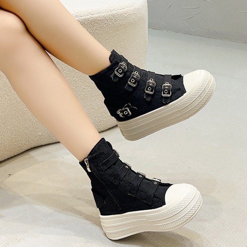 レディースシューズ 2025年春夏新作 カジュアル万能 ハイ - Women Shoes Size のレビューと価格