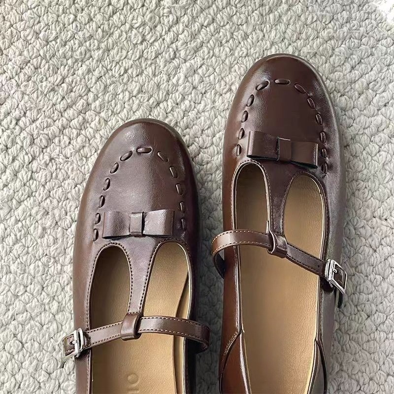 2025年夏新作 フランス風ロープメアリージェーンシューズ  - Mary Jane Shoes のレビューと価格