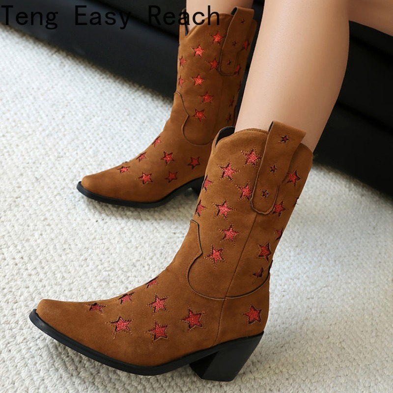 2026秋冬新作おしゃれハイヒールラウンドトゥショートブーツ - Women'S Shoes Easy Street のレビューと価格