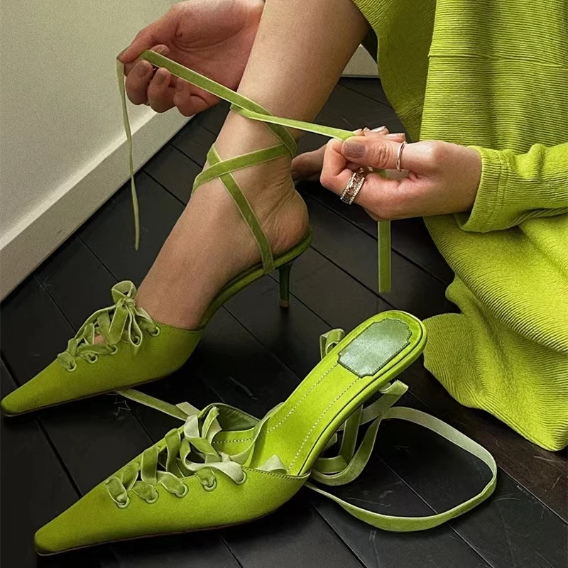2026 新しいキトゥンヒールポインテッドトゥシューズアンク - Women'S Shoes Kitten Heels のレビューと価格