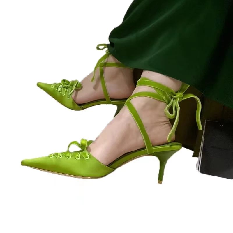 2026 新しいキトゥンヒールポインテッドトゥシューズアンク - Women'S Shoes Kitten Heels のレビューと価格