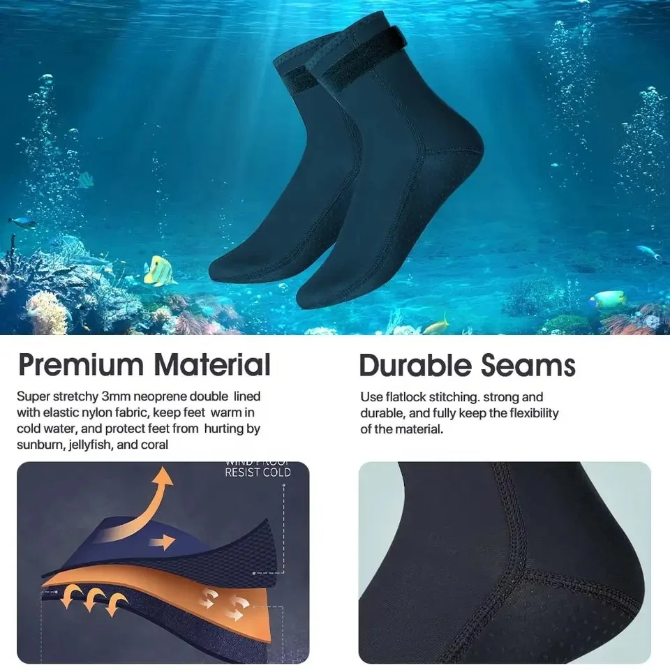 ネオプレンダイビングソックス 3 ミリメートルウェットスーツ - Women'S Shoes For Neuropathy のレビューと価格