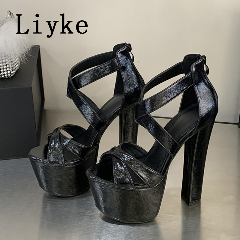 リエイク モデルショー 超ハイヒール セクシー ピープトゥ  - Women Shoes Model のレビューと価格