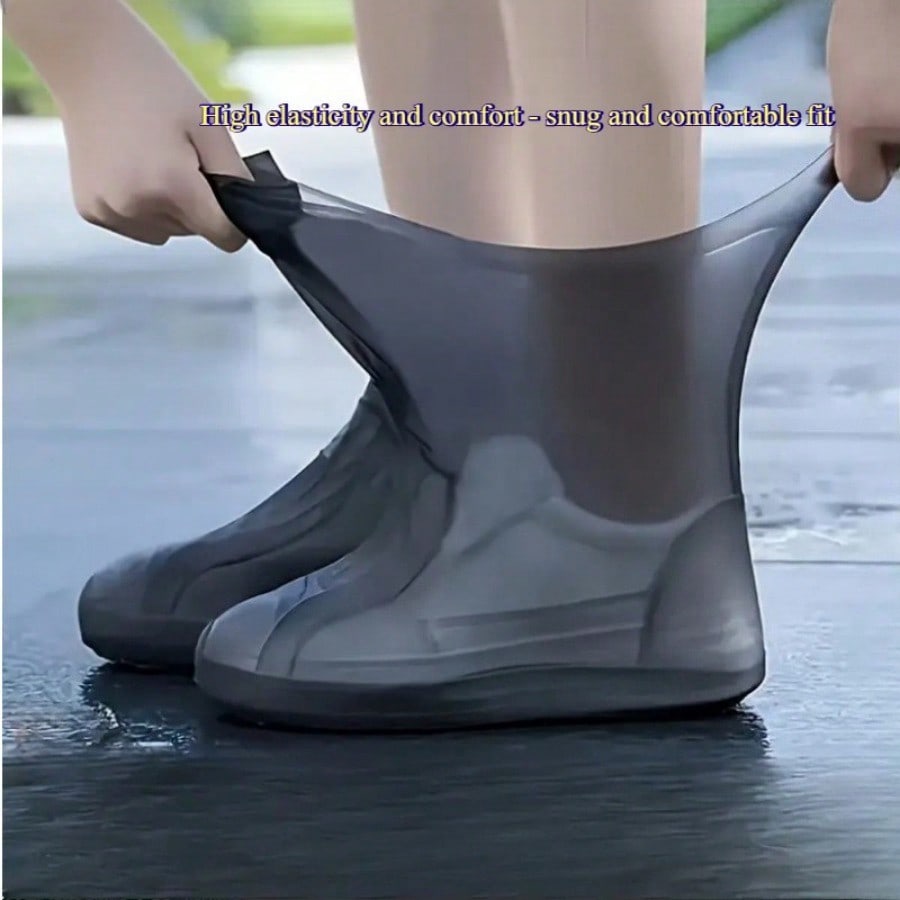 1ピースラテックスレインブーツ防水靴カバー、男女兼用、アウト - Women'S Shoes For Neuropathy のレビューと価格