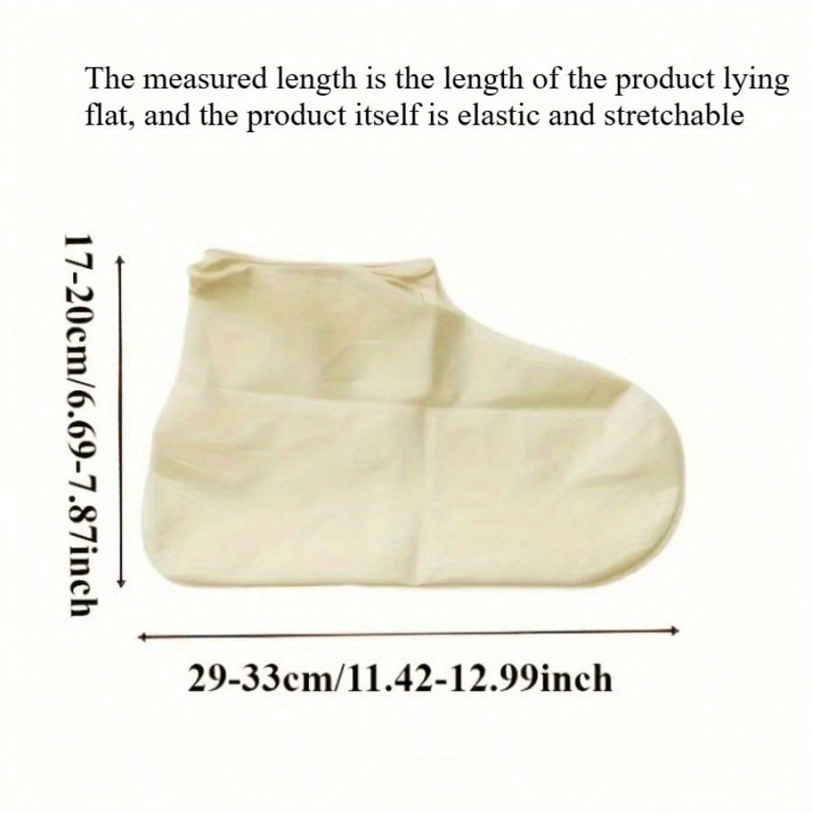 1ピースラテックスレインブーツ防水靴カバー、男女兼用、アウト - Women'S Shoes For Neuropathy のレビューと価格