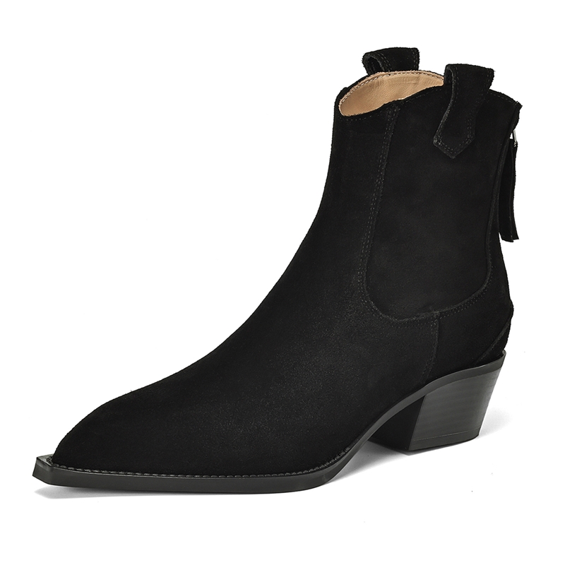AIYUQI 女性のアンクルブーツ 2026 新しいポインテ - Western Cowgirl Boot のレビューと価格