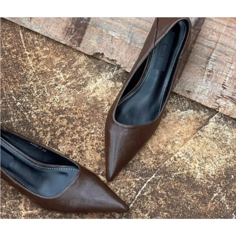 2024 女性のセクシーなハイヒールバーガンディヌードパンプ - Women Shoes Size のレビューと価格