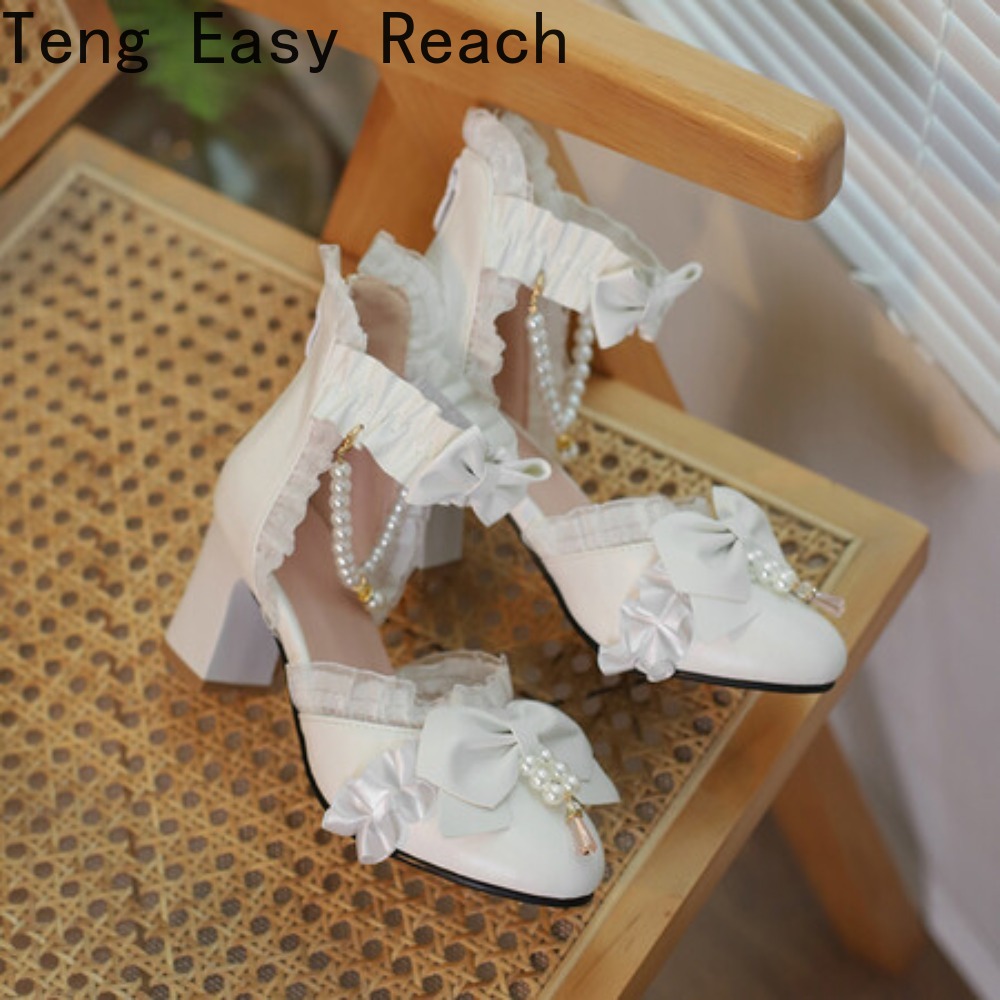 ガールズロリータメリージェーンサンダル、オープントゥ、甘いビ - Women'S Shoes Easy Street のレビューと価格