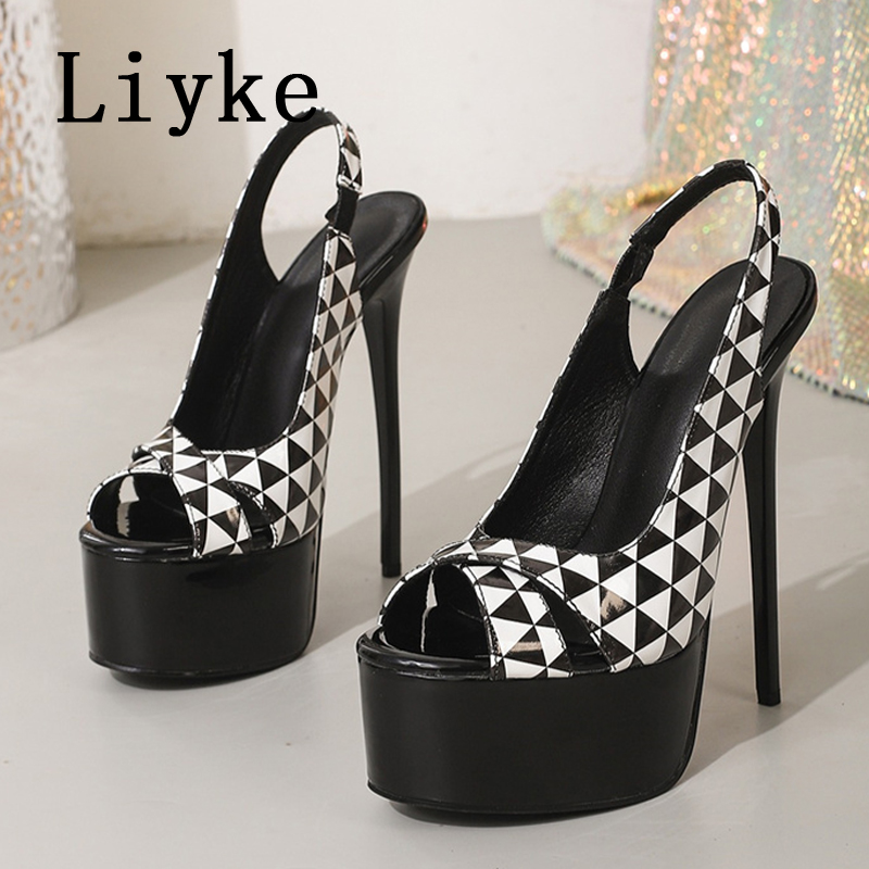 Liyke モデルキャットウォークエクストリームハイヒールプ - Women Shoes Model のレビューと価格