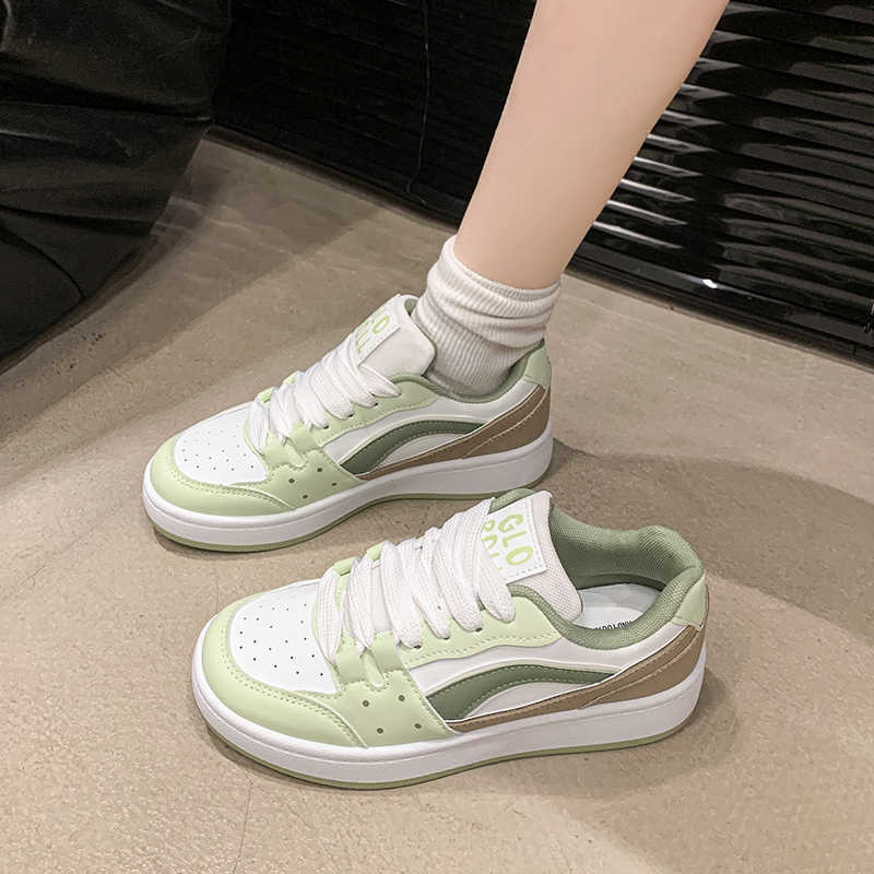 合成皮革厚底白靴レディースカジュアルブーツ女性高級高級スニー - Women Shoes Model のレビューと価格