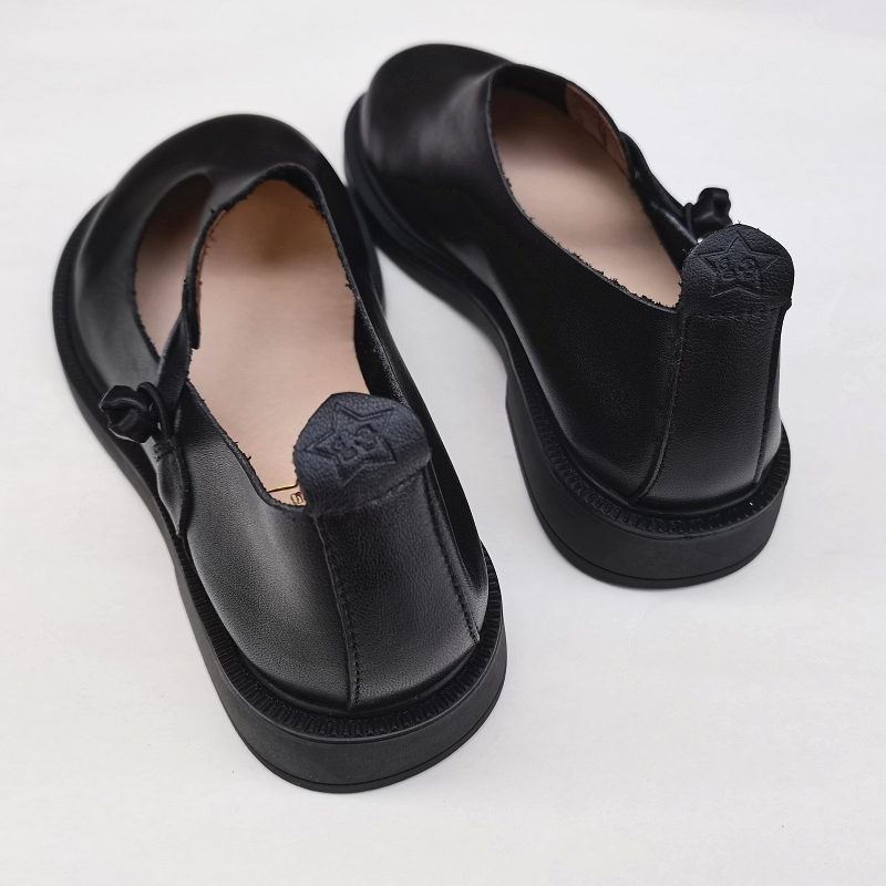 Careaymade-女性のためのレトロな革の靴,丸い頭の女 - Women Shoes Size のレビューと価格