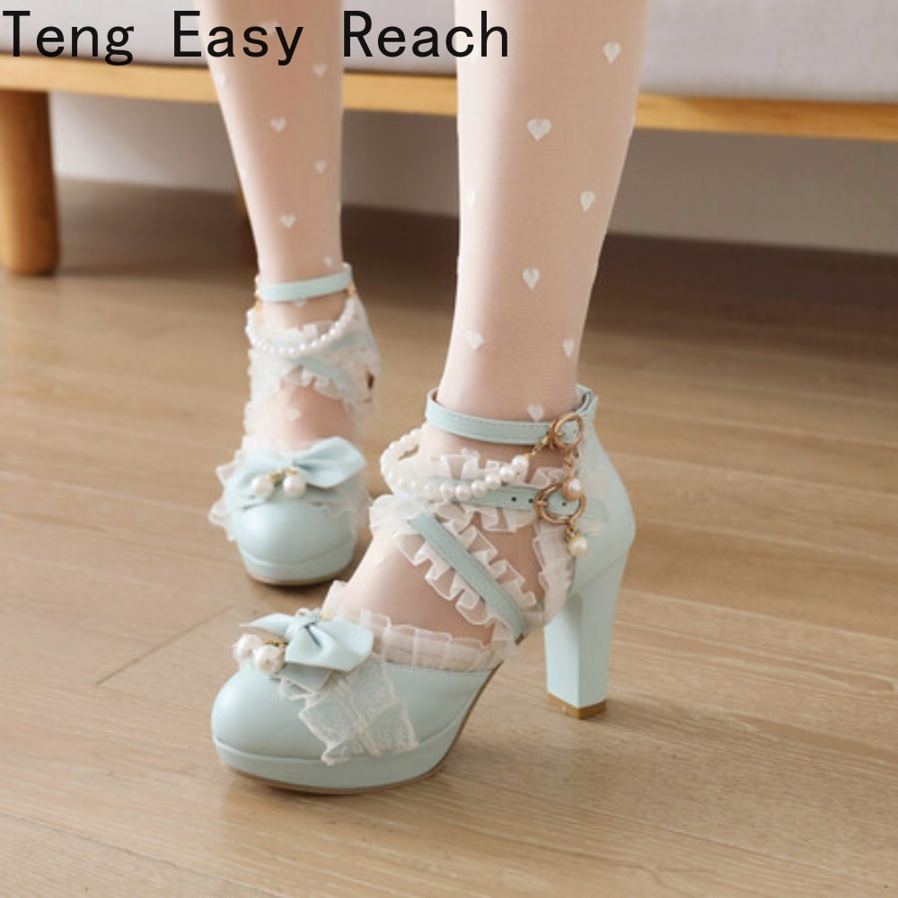 女性ハイヒールクロスアンクルメリージェーンパンプスパーティー - Women'S Shoes Easy Street のレビューと価格