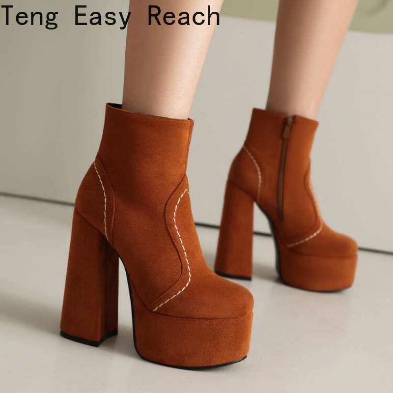 2026年セクシー冬ファッションシューズ ラウンドトゥブーツ - Women'S Shoes Easy Street のレビューと価格