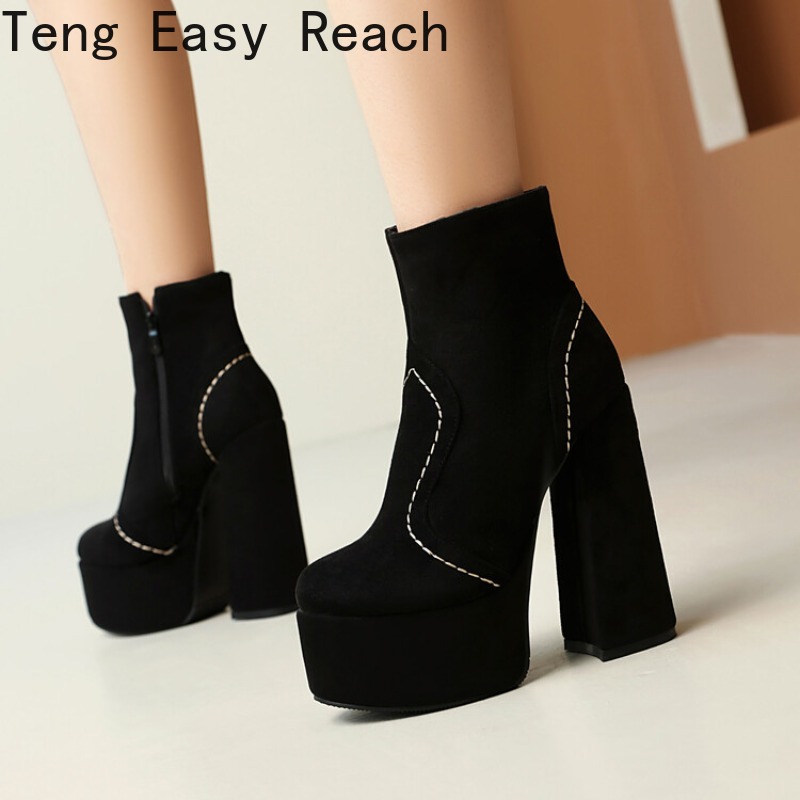2026年セクシー冬ファッションシューズ ラウンドトゥブーツ - Women'S Shoes Easy Street のレビューと価格