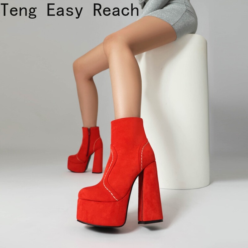 2026年セクシー冬ファッションシューズ ラウンドトゥブーツ - Women'S Shoes Easy Street のレビューと価格