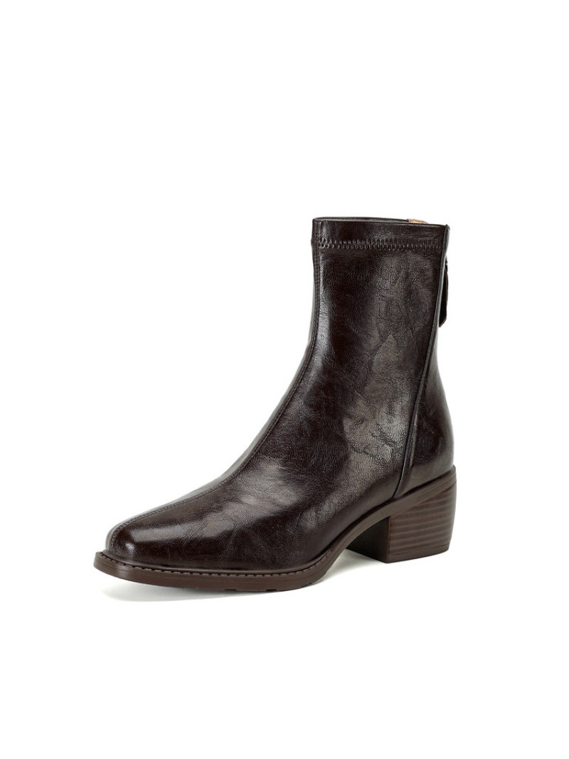 レディース ウエスタン カウガール アンクルブーツ ブラウン - Women'S Shoes Easy Street のレビューと価格