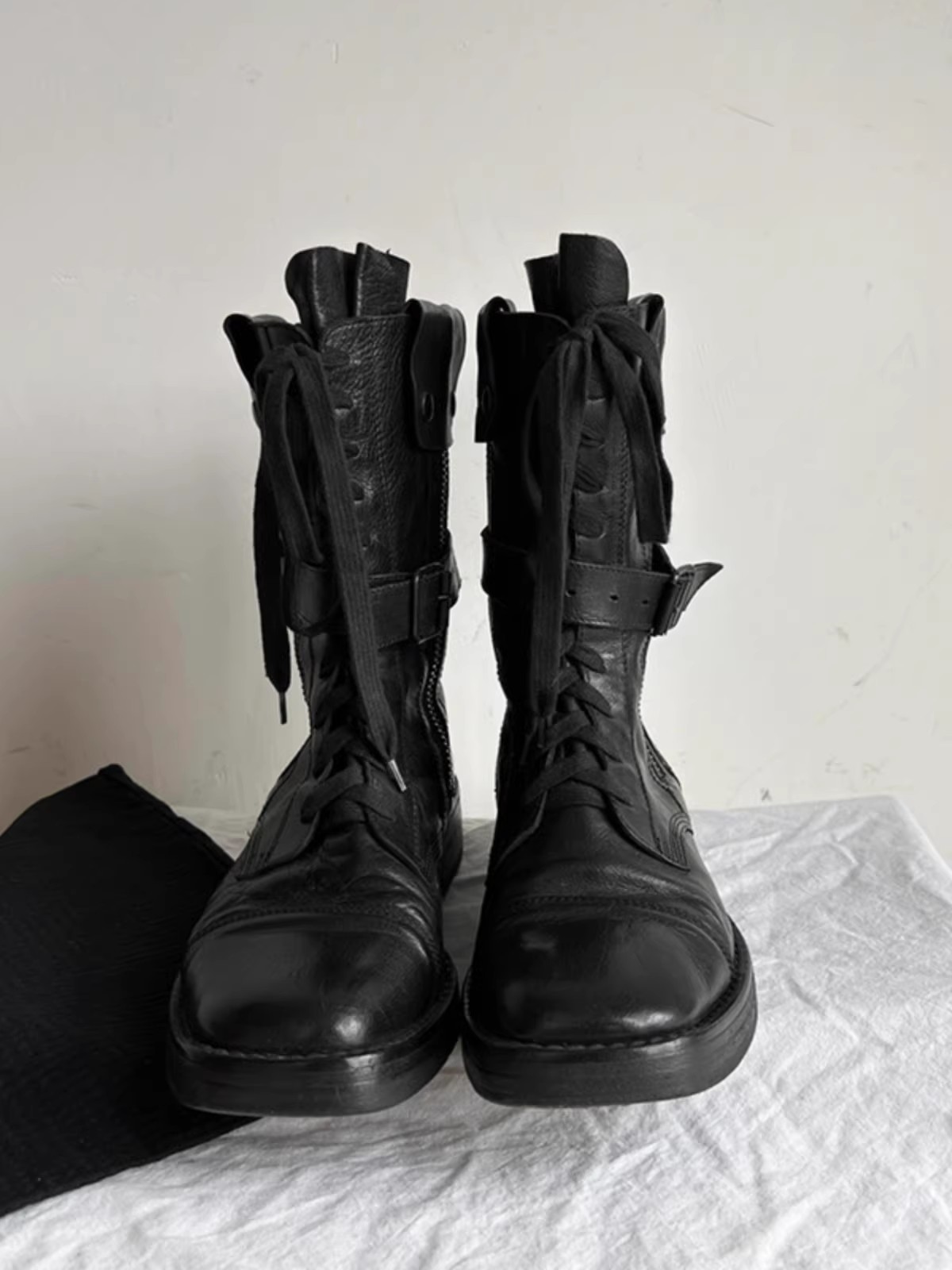 レトロナイトブーツ 本革製 ウエスタンカウボーイ バイクブー - Western Cowgirl Boot のレビューと価格