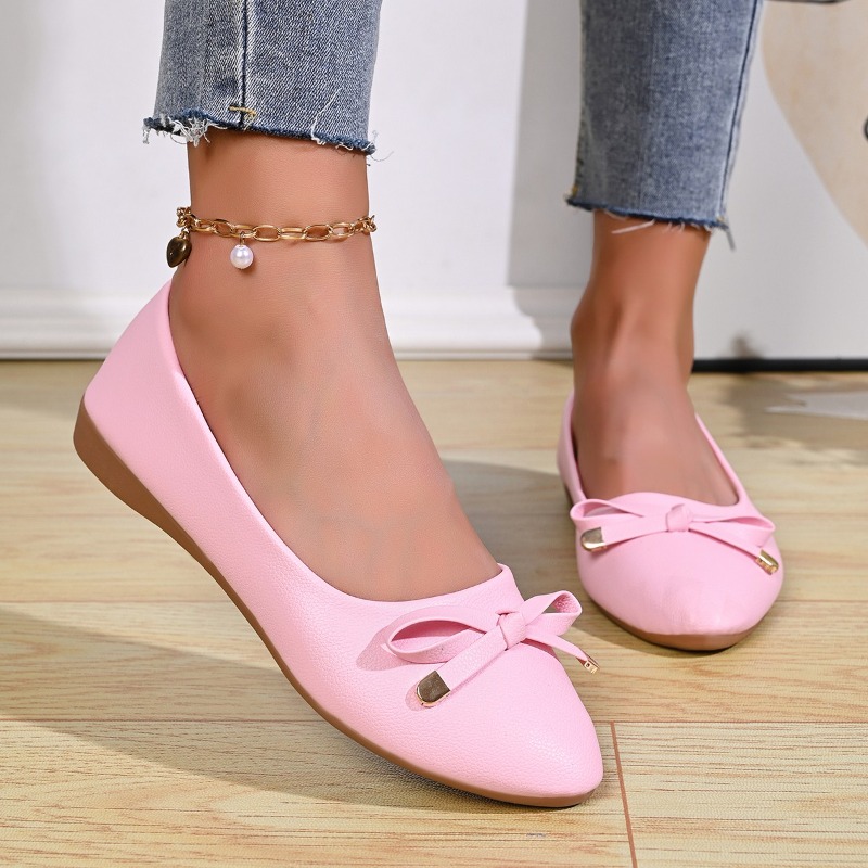 浅口ソフトソール快適レザーシューズレディース新作ウェッジシン - Women Shoes Size のレビューと価格