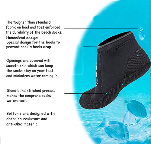 ダイビング用ネオプレンソックス,ダイビング用,バレーボール用 - Women'S Shoes For Neuropathy のレビューと価格