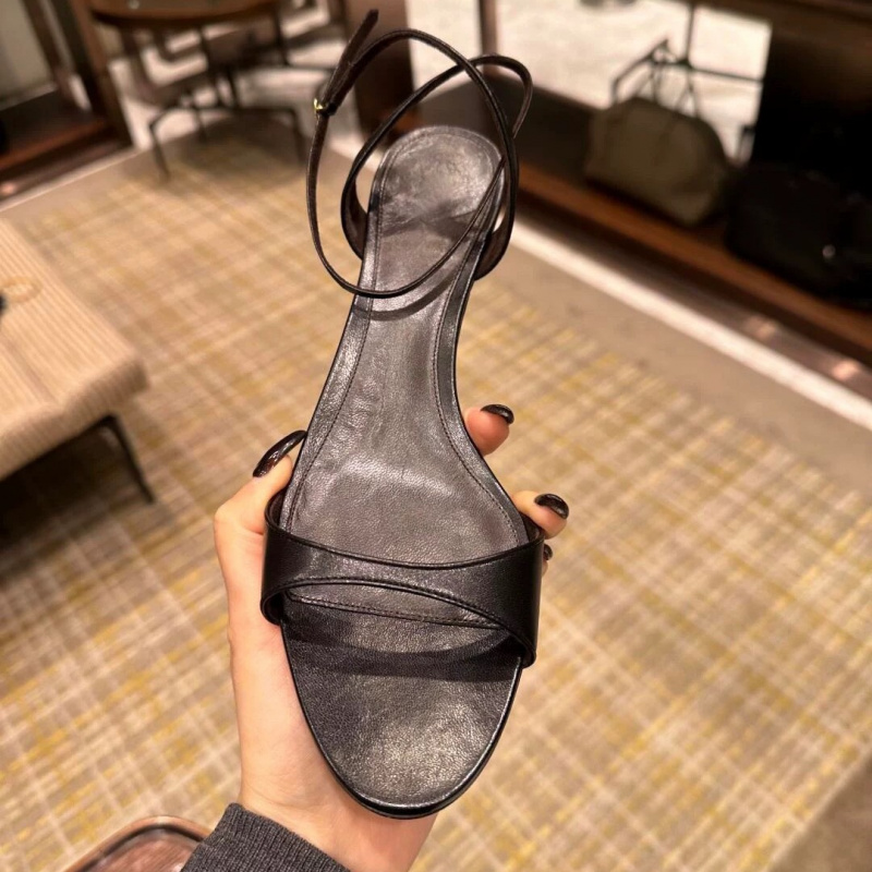 ファッションセクシーな女性の本革サンダル子猫ハイヒール夏のパ - Women'S Shoes Kitten Heels のレビューと価格