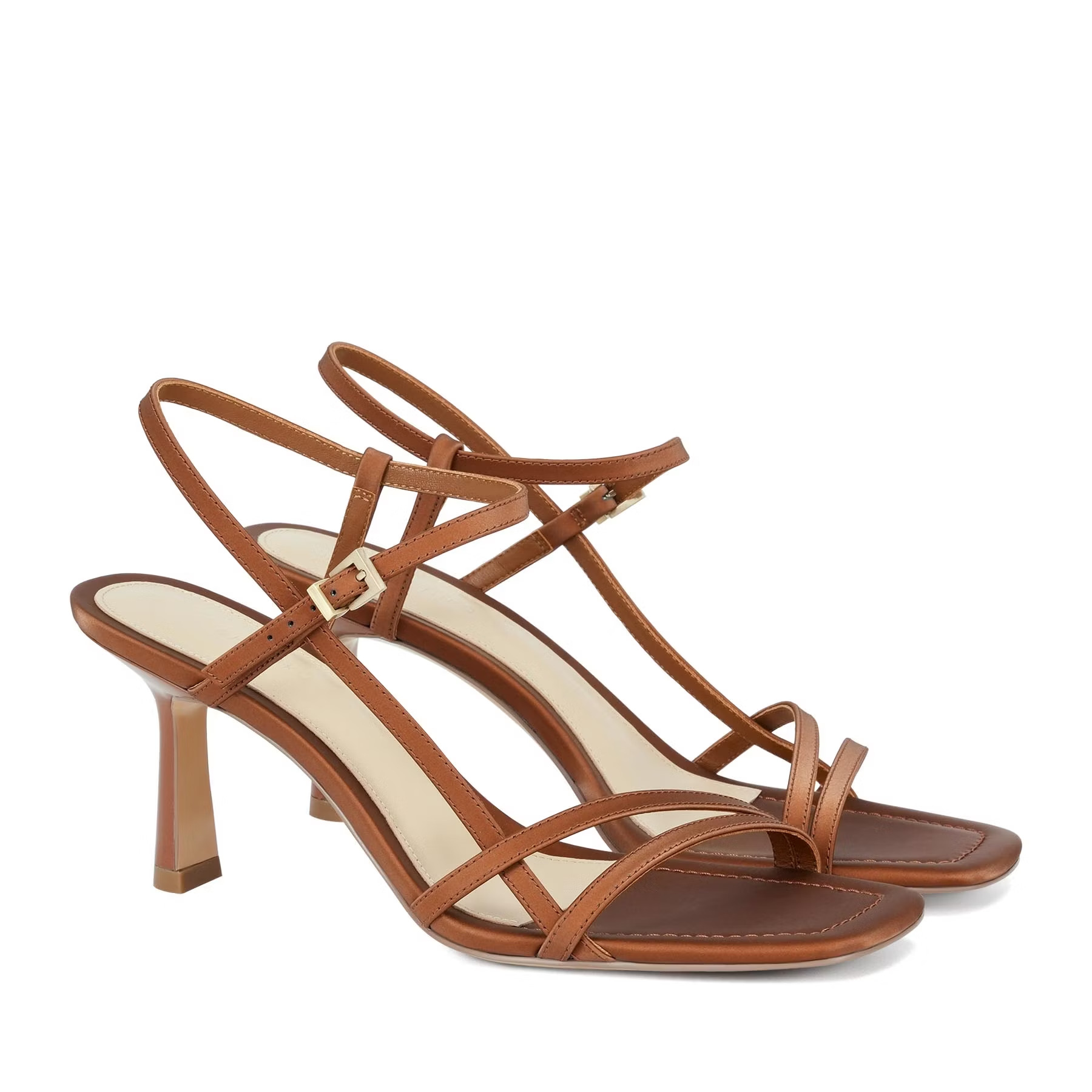 QUTAA ファッションハイヒールの女性の夏のサンダルパンプ - Women'S Shoes Kitten Heels のレビューと価格